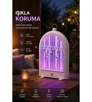Çok Amaçlı Kullanıma Uygun UV Böcek Kontrol Cihazı