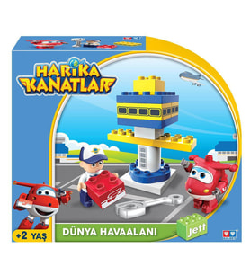 Mulvxurg  Urg02 Harika Kanatlar 15 Parça Blok Jett'i·n Havaalanı (Mulvix)