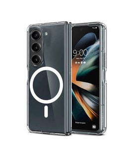 Samsung Galaxy Z Fold 6 Kılıf Magneticsafe Şeffaf Silikon - Şeffaf