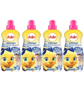 Dalin Çamaşır Yumuşatıcı 1500ML Bulut Hafifliği (Hipoalerjenik) (4 Lü Set)