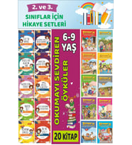 2.ve 3.Sınıflar İçin Okuma Alışkanlığı Kazandıran Mükemmel 20 li  Hikaye Seti 6