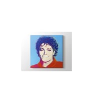 DBSanatevi Andy Warhol - Michael Jackson Tablo 25 X 25 Cm