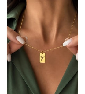Kişiye Özel 925 Ayar Gümüş İstediğin Şık Kuş Model Kolye (Gold)