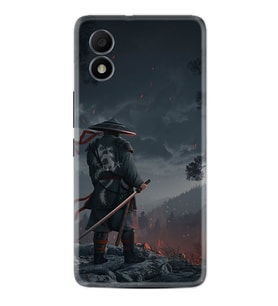 TCL 303 Kılıf Silikon Desen Özel Seri Warrior 1653