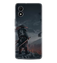 TCL 303 Kılıf Silikon Desen Özel Seri Warrior 1653