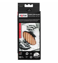 Fatih Teknik Çizim Kalemi Professional Art Set 12'li Dereceli Kalem 