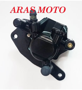 Honda Dio 110 Alt Fren Merkezi Balata Dahil Oem - Arasmoto (Siyah)