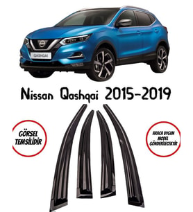 Balp Nissan Qashqai Cam Rüzgarlığı 4lü 2014-2021 Arası