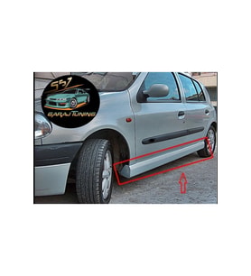 RENAULT CLİO 2 MARŞPİYEL SAĞ SOL TAKIM FİBERGLASS BOYASIZ