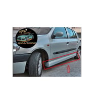RENAULT CLİO 2 MARŞPİYEL SAĞ SOL TAKIM FİBERGLASS BOYASIZ