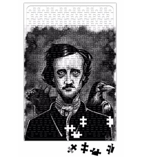 Nevermore Edgar Allan Poe Puzzle 240 Parça Yapboz