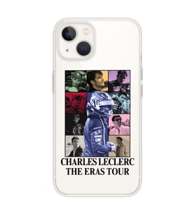 Iphone 13 Uyumlu Charles Leclerc Tasarımlı Şeffaf Telefon Kılıfı