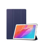 Huawei MatePad T10 Uyumlu Zore Smart Cover Standlı 1-1 Kılıf (Lacivert)
