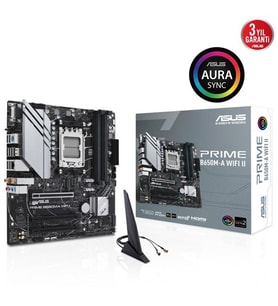 ASUS PRIME B650M-A WIFI II DDR5 HDMI DP PCIe 16X v4.0 AM5 mATX