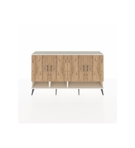 Arges Konsol 6 Raflı 4 Kapaklı 176x30x99 Aytaşı-Çam