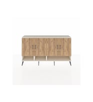 Arges Konsol 6 Raflı 4 Kapaklı 176x30x99 Aytaşı-Çam
