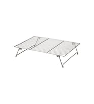 Soğutma Tepsisi, Paslanmaz Çelik Meridyendukkan 39x28 Cm Katlanır Servis-sunumluk Soğutma Rafı