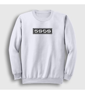 Presmono Unisex Beyaz 5 Seconds Of Summer Sweatshirt 78638tt (Beyaz)