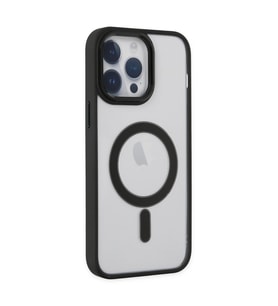 iPhone 14 Pro Kılıf Room Magneticsafe Silikon - Siyah