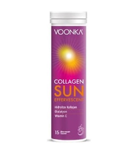 Voonka Collagen Sun 15 Effervescent Tablet