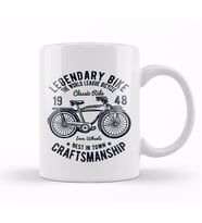 Legendary Bike Craftsmanship Kupa Bardak Porselen