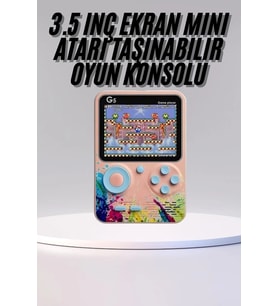 Game Box Mini 500 Adet Retro Oyun Taşınabilir Oyun Konsolu