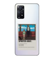 Redmi Note 11 Pro Uyumlu Spirited Away Poster Tasarımlı Şeffaf Telefon Kılıfı