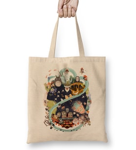 Hayao Miyazaki Bez Çanta Uzun Saplı