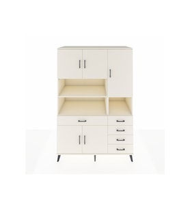 Kronos Dolap 9 Raflı 5 Çekmeceli 5 Kapaklı 132x59x195 Aytaşı-Aytaşı/Aytaşı