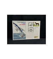 1978 İngiltere Kraliyet Hava Kuvvetleri RAF 1978 Sea Harrier First Flight, Pilot Signed ROYAL AİR F