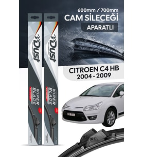 Citroen C4 hatchback 2004-2009 Uyumlu Silecek Takımı 600MM/700MM S7