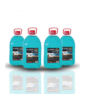 STEEP Oto Yazlık Cam Suyu 5 Lt 4 Adet