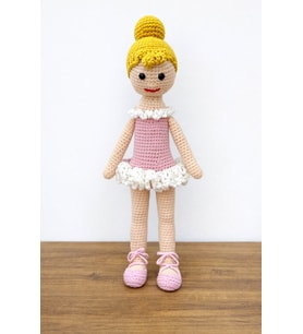Mila Balerin Amigurumi Örgü Bebek