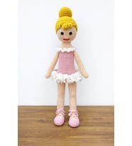 Mila Balerin Amigurumi Örgü Bebek
