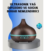 Ev Ofis İçin Sessiz Ultrasonik Hava Nemlendirici - Lisinya