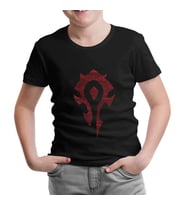 World Of Warcraft - Silver Moon Siyah Çocuk Tshirt