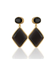 Kadir Jewellery 22 Ayar Altın Kaplama Kadın Sallantılı Küpe -El İşçiliği Ve Hipoalerjenik Küpe