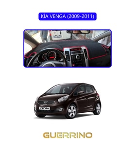 KİA VENGA 2009-2011TORPİDO KORUMA HALISI MAVİ KENAR