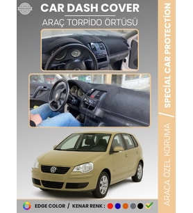 VOLKSWAGEN POLO DÜRBÜN GÖGÜS (2001-2009) Torpido Örtüsü Ön Göğüs Koruma Torpido Koruma Tam Uyum