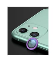 Apple iPhone 12 Mini Uyumlu Zore CL-02 Kamera Lens Koruyucu (Mor)