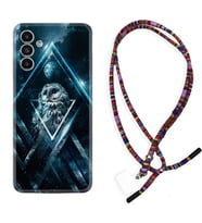 Samsung A23 A31 A32 A50 A51 A52 A53 A70 Kılıf Boyun Asklı Rasta Silikon Old Owl 1649