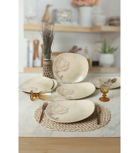 Vintage Bloom İsabella 30 cm Servis Tabağı Seti (6'lı)