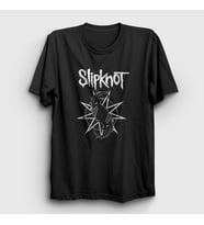 Presmono Unisex Siyah Goat Logo Slipknot T-Shirt 112347tt