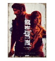The Last Of Us  Mdf poster 50cmX 70cm