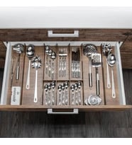 Ahşap Kaşıklık Koyu Meşe 900mm