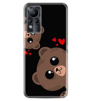 INFINIX Note 11 Pro Note 10 Hot 9 Play Kılıf Desemli Silikon Love Animals 1780