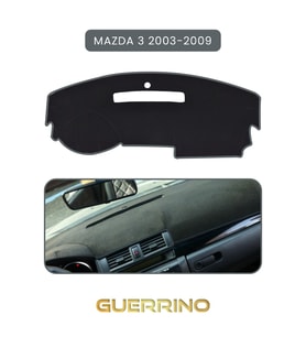 MAZDA 3 2003-2009TORPİDO KORUMA HALISI GRİ KENAR