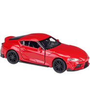 Toyota Supra 1/36 Ölçek 12cm çekbırak(ÖZEL PLAKALI) (Kırmızı)