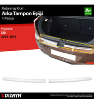 S-Dizayn Hyundai i20 Krom Arka Tampon Eşiği 2014-2018