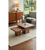 Most Marmoris Meşe Aytaşı %100 Mdf Orta Sehpa Set (EVİNİZE TESLİM)